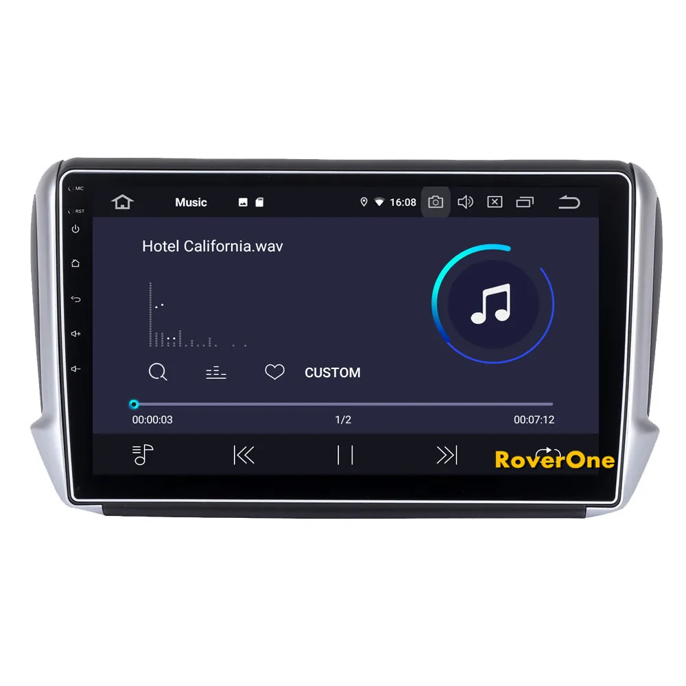 Perfect For Peugeot 208 2008 Android 9.0 Auto Car Radio Stereo GPS Navigation Navi Media Multimedia System PhoneLink 20