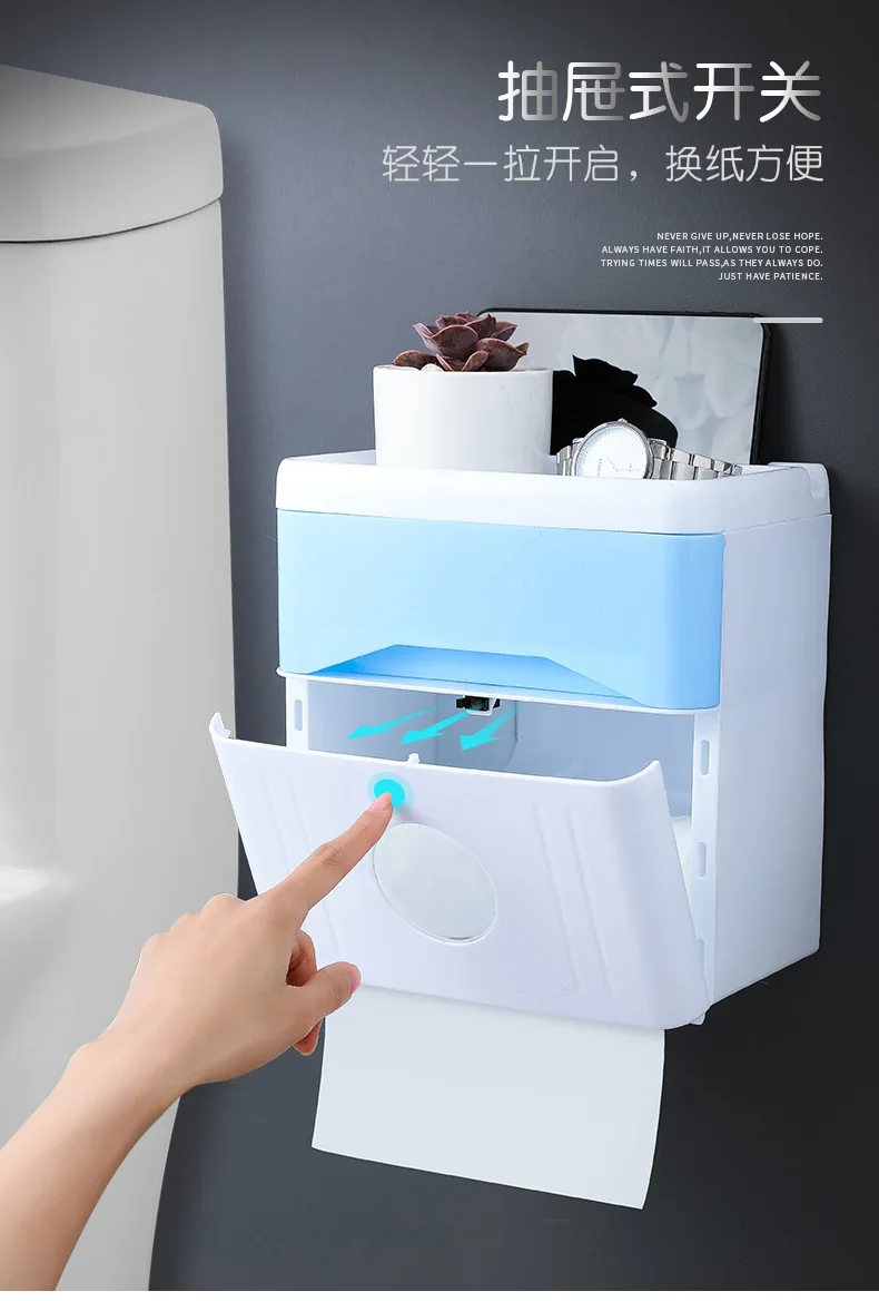 Креативная бытовая техника Туалет водонепроницаемый картонная Монтажная полка без штамповки