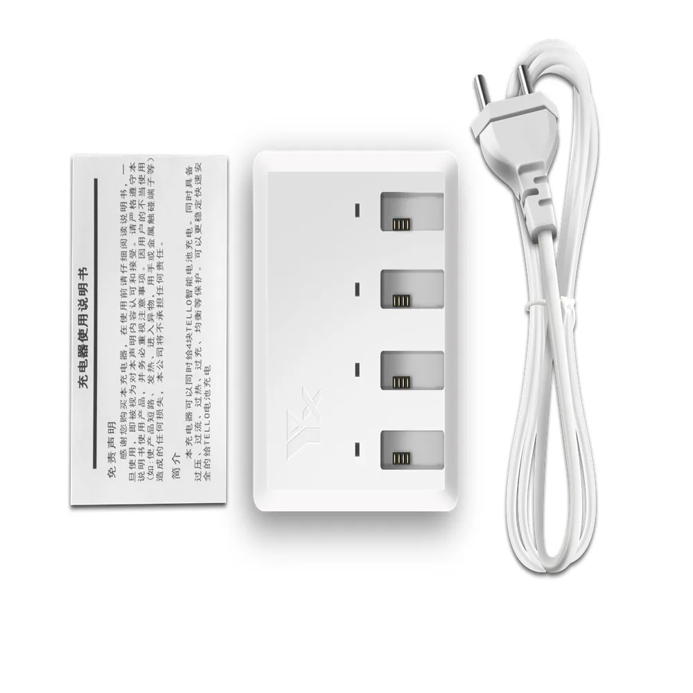 2A Tello Charger 4in1 Multi Battery Charging Hub for Tello Intelligent Flight Battery Quick Charging 35 Mins to Fill 4 Batteries-15