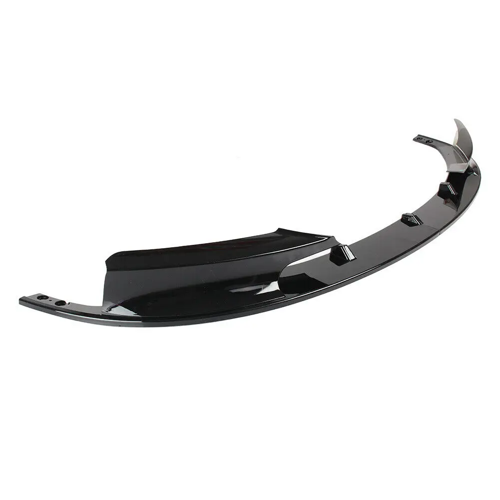 1 par negro brillante cubierta de parachoques frente de labio F30 para BMW Serie 3 M 2012-2018 ABS parachoques sólo para versión deportiva estilo de coche 1 par negro brillante cubierta de parachoques frente de labio F30 para BMW Serie 3 M 2012-2018 ABS parachoques sólo para versión deportiva estilo de coche