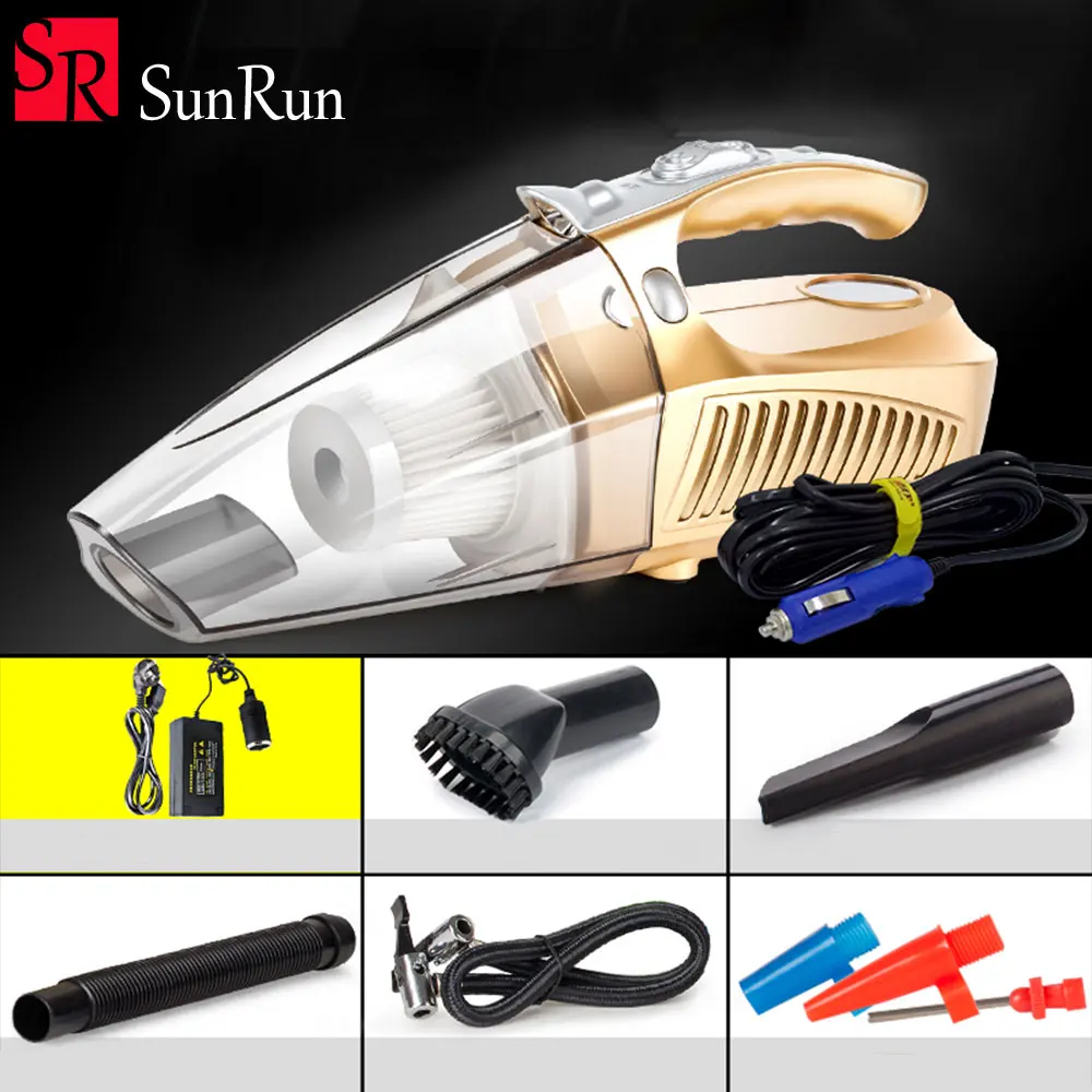 

Car Vacuum 12V car or home Dual Use Vacuum Cleaner Portable Car Handheld Vacuum Cleaner 4.2M Power Cord