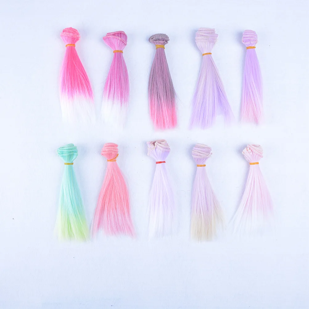 diy ombre gradient hair diy hair extension wigs for 1 3 1 4 1 6 bjd doll diy ombre gradient hair diy hair extension wigs for 1 3 1 4 1 6 bjd doll