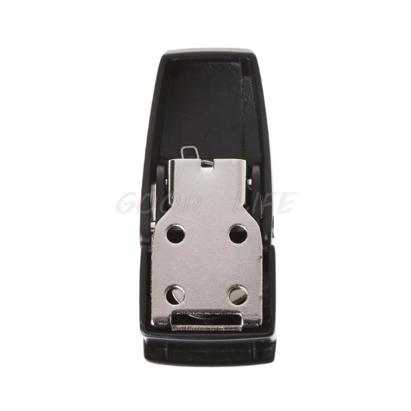 Cabinet Black Coated Metal Hasp DK604 Security Toggle Lock With Two Keys