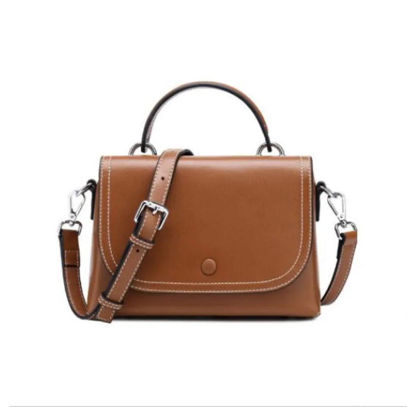 

New Fashion postman leather handbags shoulder bag Europe and the United States style leather handbag