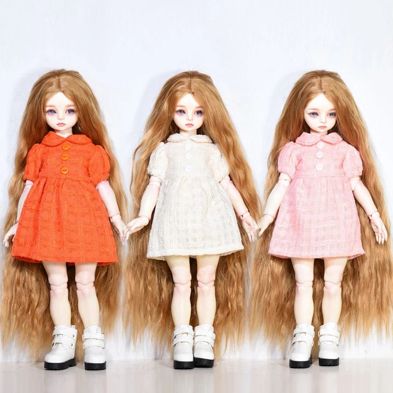 T02 X551 Blyth Кукла Одежда 1/3 1/4 bjd 1/6 куклы аксессуары классический белый розовый