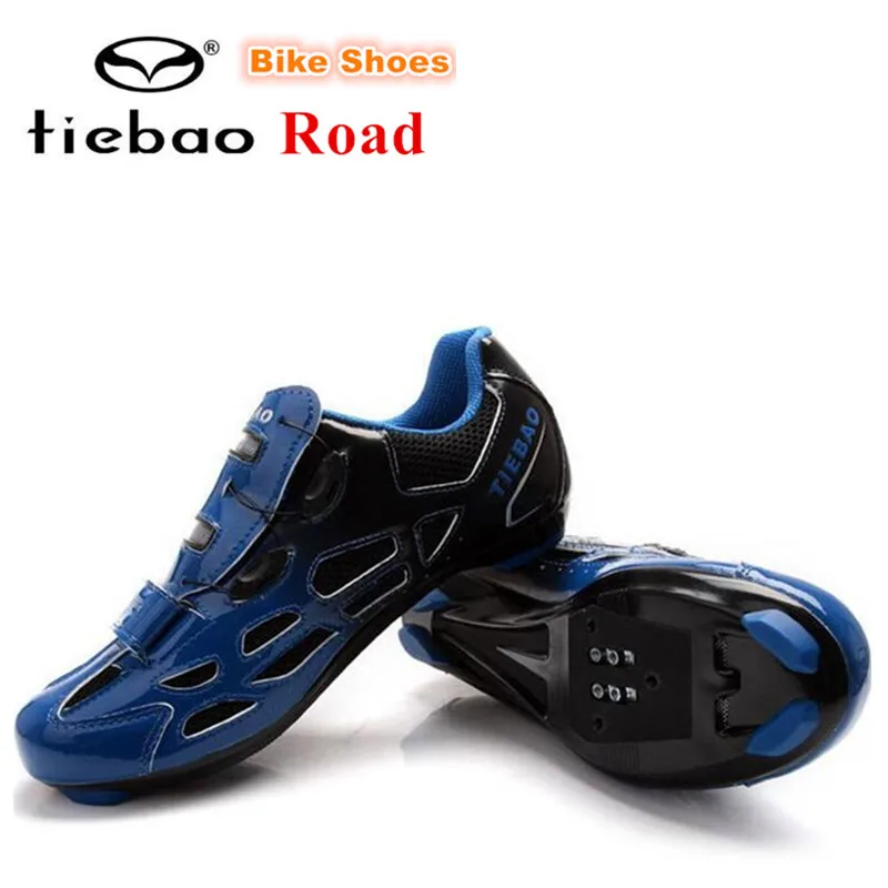 TIEBAO road cycling shoes blue men sneakers women bicycle self-locking superstar shoes superstar original street athletic shoes