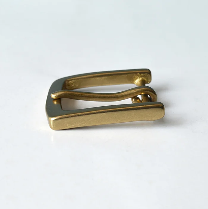 DIY leather accessories solid brass 40mm Men's belt buckle Metal Cowboy Belt loop Cosplay For 3.8-3.9cm Wide belt