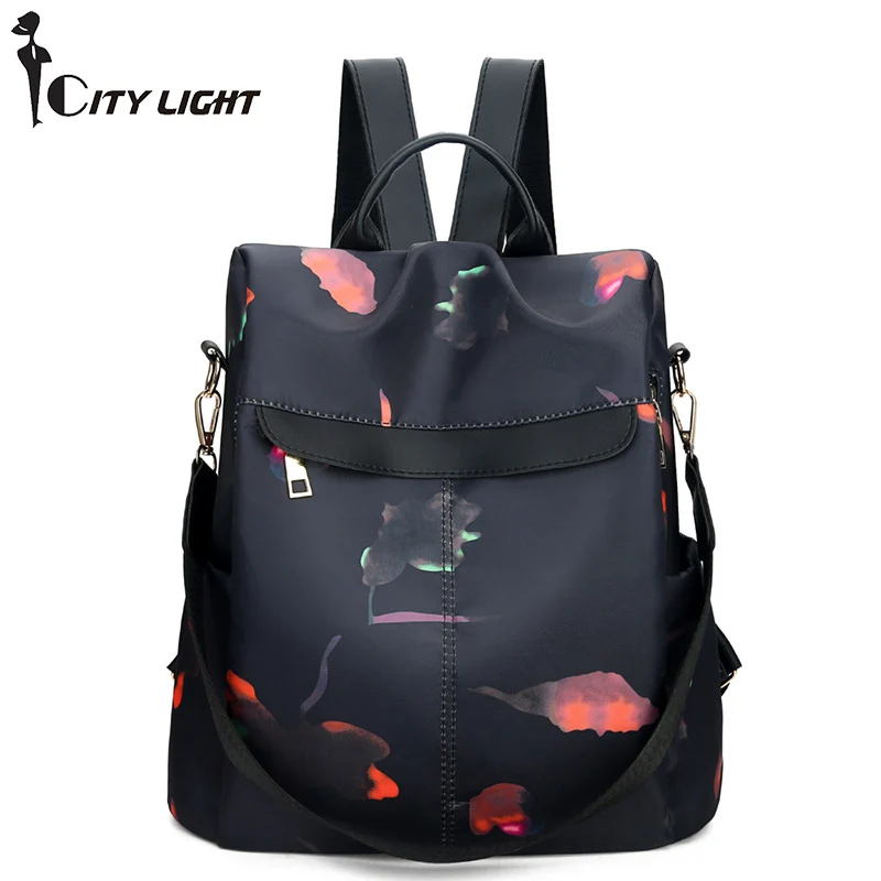 

Fashion Anti-theft Women Backpacks Multifunction Teenager Girl School Bags Large Capacity Multi-pocket for Ladies Backpacks