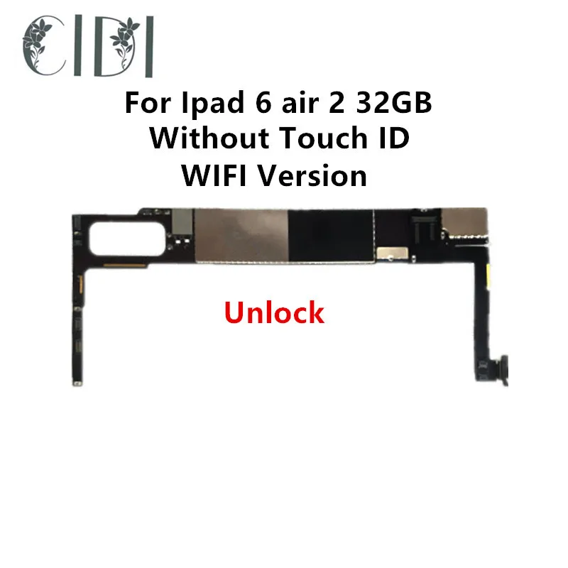 Оригинальная материнская плата CIDI для Ipad 6 Air 2 32 гб wi-fi версия разблокированная