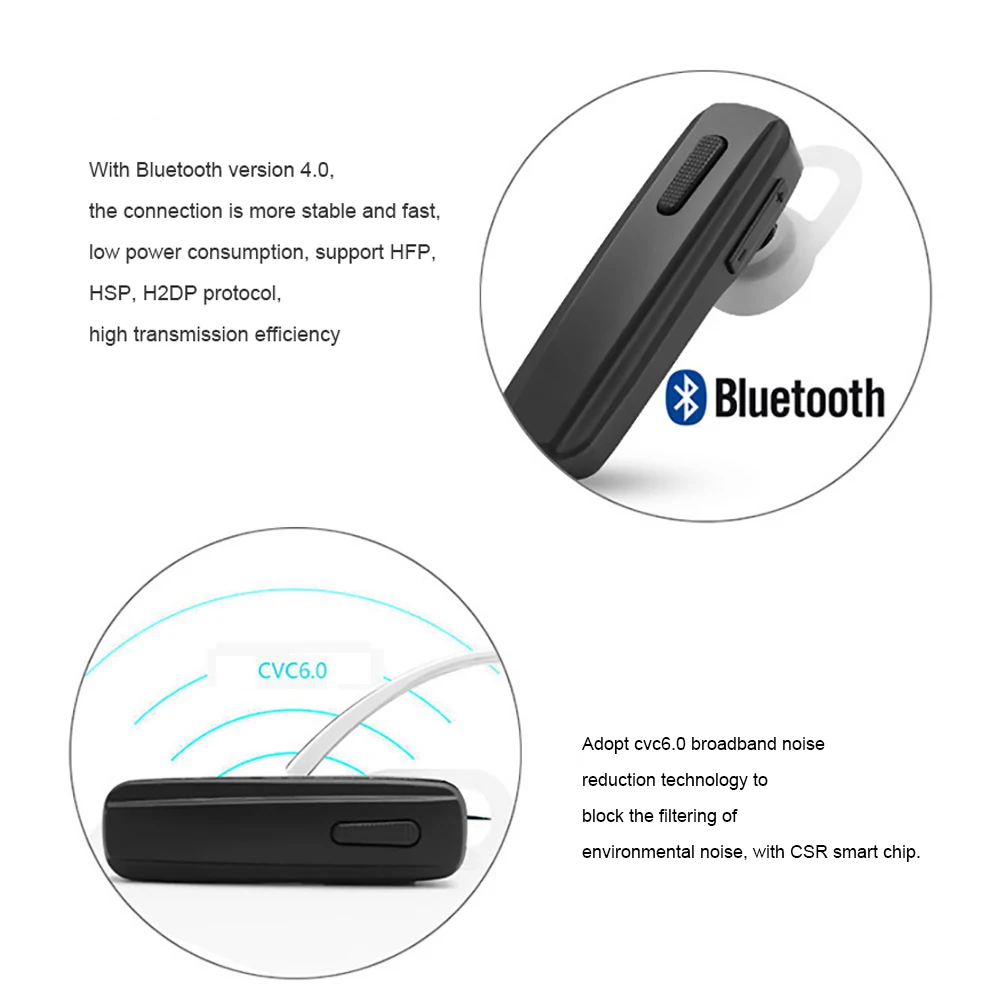 Спортивные стерео наушники KEBIDU Bluetooth 4 0 гарнитура громкой связи беспроводные для