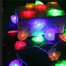 DHL 100 м светодиодный строка полосы 600 сердца светодиодный праздник Рождество Свадьба Шторы оформление ламп Прямая