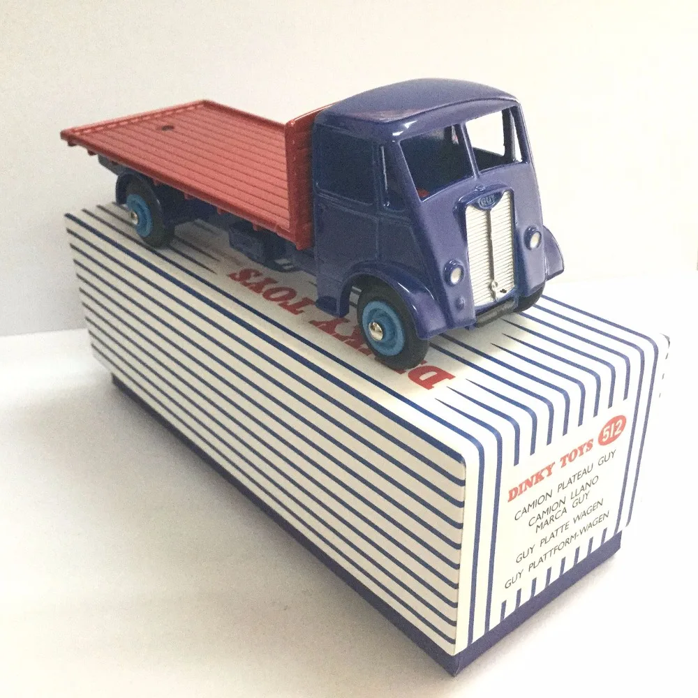 Атлас 1/43 DINKY TOYS 512 торговая марка зарегистрированный парень Плоская тележка новая