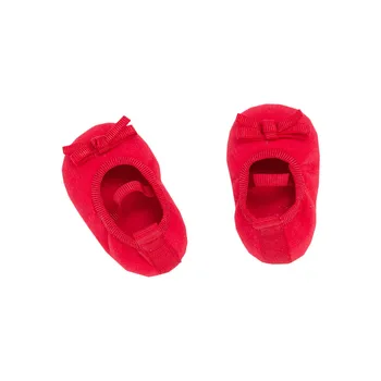 

Cute Baby Shoes Toddler Kid Baby Girl Red Elastic Brand Newborn Walking Shoes Anti-slip Safe Soft for 0-2T