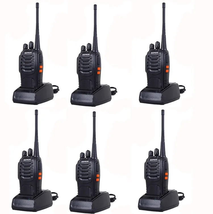 2pcs Walkie Talkie Radio BaoFengBF-888S 5W Portable Ham CB Radio Two Way Handheld HF Transceiver Interphone bf-888s (3)