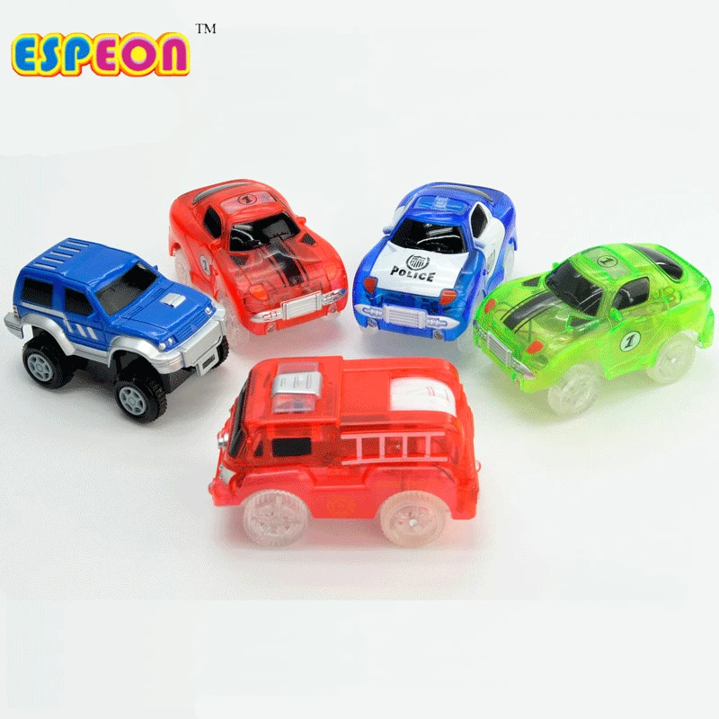 

Espeon Magical Track Miraculous Glowing Race Track DIY Universal Accessories Ramp Turn Road Bridge Crossroads Toys For Children