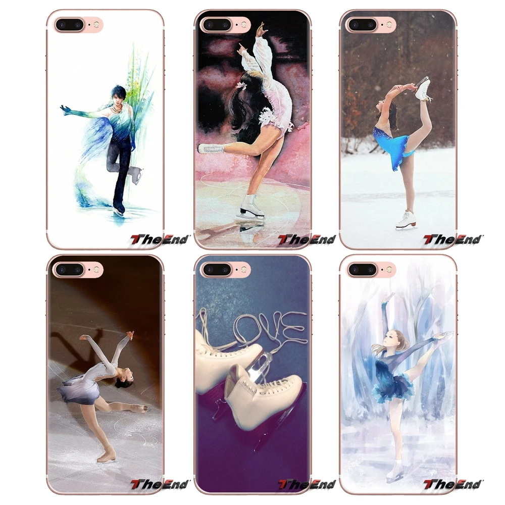 

Transparent Soft Shell Cases For Xiaomi Redmi 4A S2 Note 3 3S 4 4X 5 Plus 6 7 6A Pro Pocophone F1 Figure skating and Ice Skating