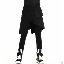 27-44! Новинка Мужская одежда Осень Зима повседневные брюки мужские брюки певица костюмы обтягивающие брюки плюс размер шаровары