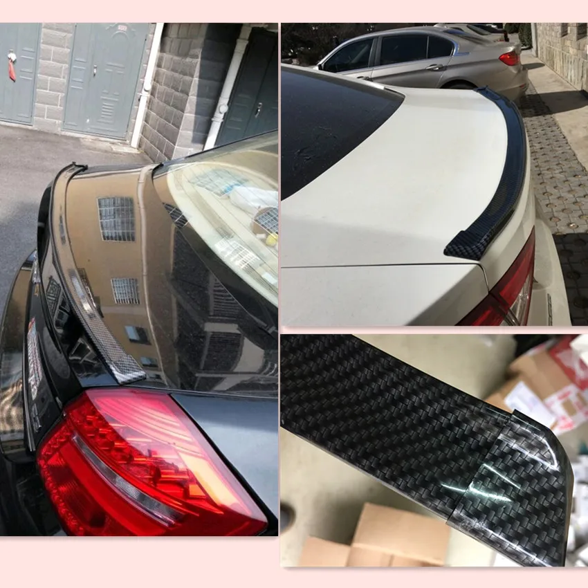 Автомобильный задний комплект из углеродного волокна для Hyundai Solaris kia sportage 3 vw passat