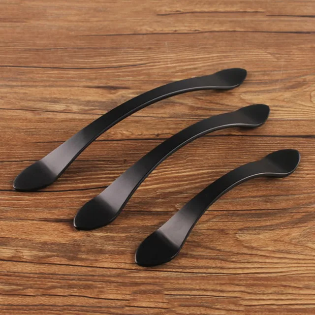 Cheap Space Aluminum Cabinet Drawer Handles Wardrobe Handles Kitchen Furniture Solid Thickening Handle JDH99 Cheap Space Aluminum Cabinet Drawer Handles Wardrobe Handles Kitchen Furniture Solid Thickening Handle JDH99