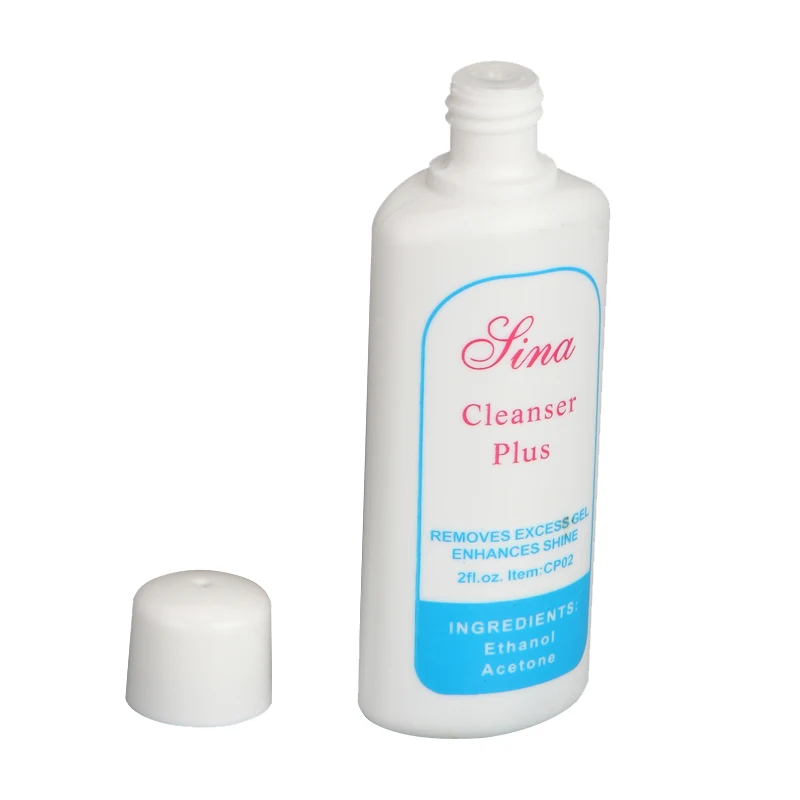 60 ml de Arte de uñas Gel UV acrílico removedor de esmalte de consejos limpiar el exceso de líquido mejorar el brillo efecto pegajoso curado limpiador Plus manicura 60 ml de Arte de uñas Gel UV acrílico removedor de esmalte de consejos limpiar el exceso de líquido mejorar el brillo efecto pegajoso curado limpiador Plus manicura