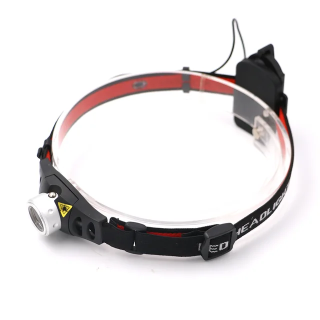 Mini 2-Mode Q5 LED Zoomable Headlamp Headlight Outdoor Led Head Light Portable Camping Fishing Sports Head Lantern Use 3*AAA