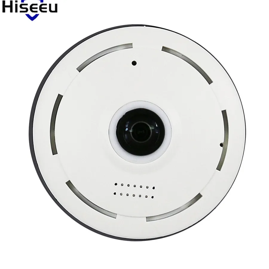 

Hiseeu Mini CCTV Camera HD 1.3 Megapixels 360 Degree Endoscope Full View Security Camera Panoramic IR Baby Monitor Dropshipping