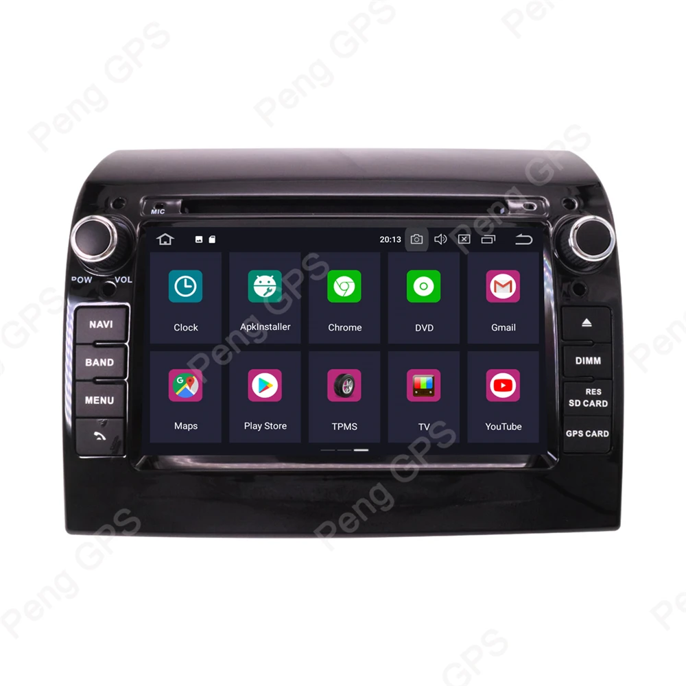 Sale 8 Core Android 9.0 Car Radio for FIAT Ducato/CITROEN Jumper/PEUGEOT Boxer 2011-2015 GPS Navigation CD DVD Player Stereo Unit 3