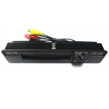 For Ford Focus 2015 100% Real HD 1090K CCD 1/3” Car rearview reverse backup parking camera Trunk switch handle 520TVL camera