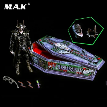 

For Collection 1/6 Scale Full Set Dark Nights Metal Laughing Bat Batman Model Toys Deluxe Edition for Fans Holiday Gift