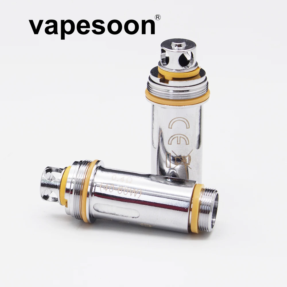 5 шт. Аутентичные VapeSoon замена катушки головки для Cleito Танк двойной Clapton катушки 0.4ohm