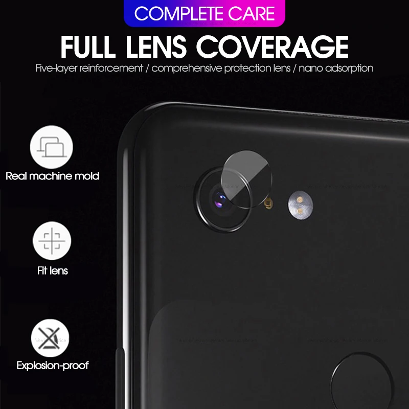 

1-3Pcs Back Camera Lens Clear Rear Tempered Glass For Google Pixel 3A 3A XL Pixel3A 3a xl Screen Protector Protective Film Guard