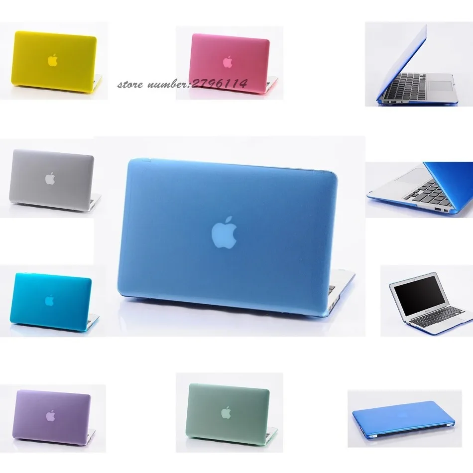 Прозрачный чехол для Macbook Air Pro Retina 11 12 13 15 с силиконовой клавиатурой ноутбука Mac Book
