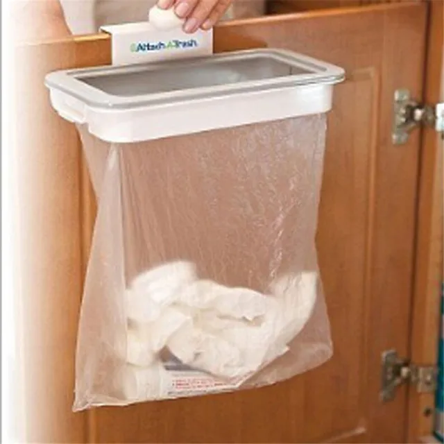 1 Set Cupboard Door Hanging Trash Storage Drawer Can 1 Set Cupboard Door Hanging Trash Storage Drawer Can Kitchen Cabinet Garbage Use Ej972681