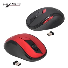 HXSJ 2 4G Wireless Gaming Mouse Mice Adjustable 2400 DPI with 6 Buttons Computer Ergonomic Optical