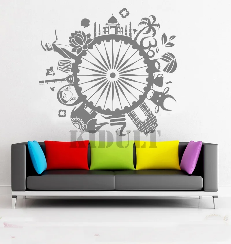 Creative Home Decorations Wall Stickers Wall Stickers Indian Girl with