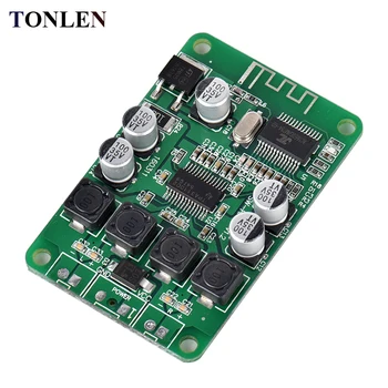 

TONLEN 1PCS Bluetooth Digital Amplifier Board 15W * 2 12V dual-channel Bluetooth speaker AMP 2.0 TPA3110D2 amplifier board