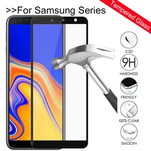 Закаленное стекло для samsung Galaxy J4 plus чехол для samsung J6 plus защитное стекло j 4 6 j4plus j6plus j415 защита экрана 9H