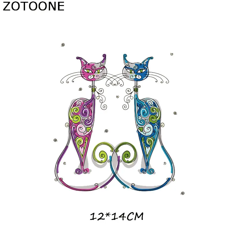 ZOTOONE Cartoon animal patch paste heat transfer vinyl owl elephant butterfly costume DIY micro chapter hot press patch sticker ZOTOONE Cartoon animal patch paste heat transfer vinyl owl elephant butterfly costume DIY micro chapter hot press patch sticker