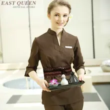 Униформа медсестры одежда медицинская одежда халаты медицинская форма женщина косметичка массаж салон красоты спа Униформа DD1315