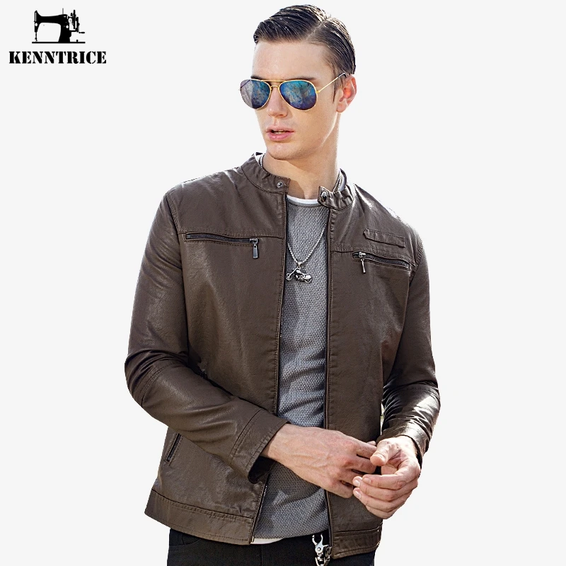 jaquetas de couro masculina preta