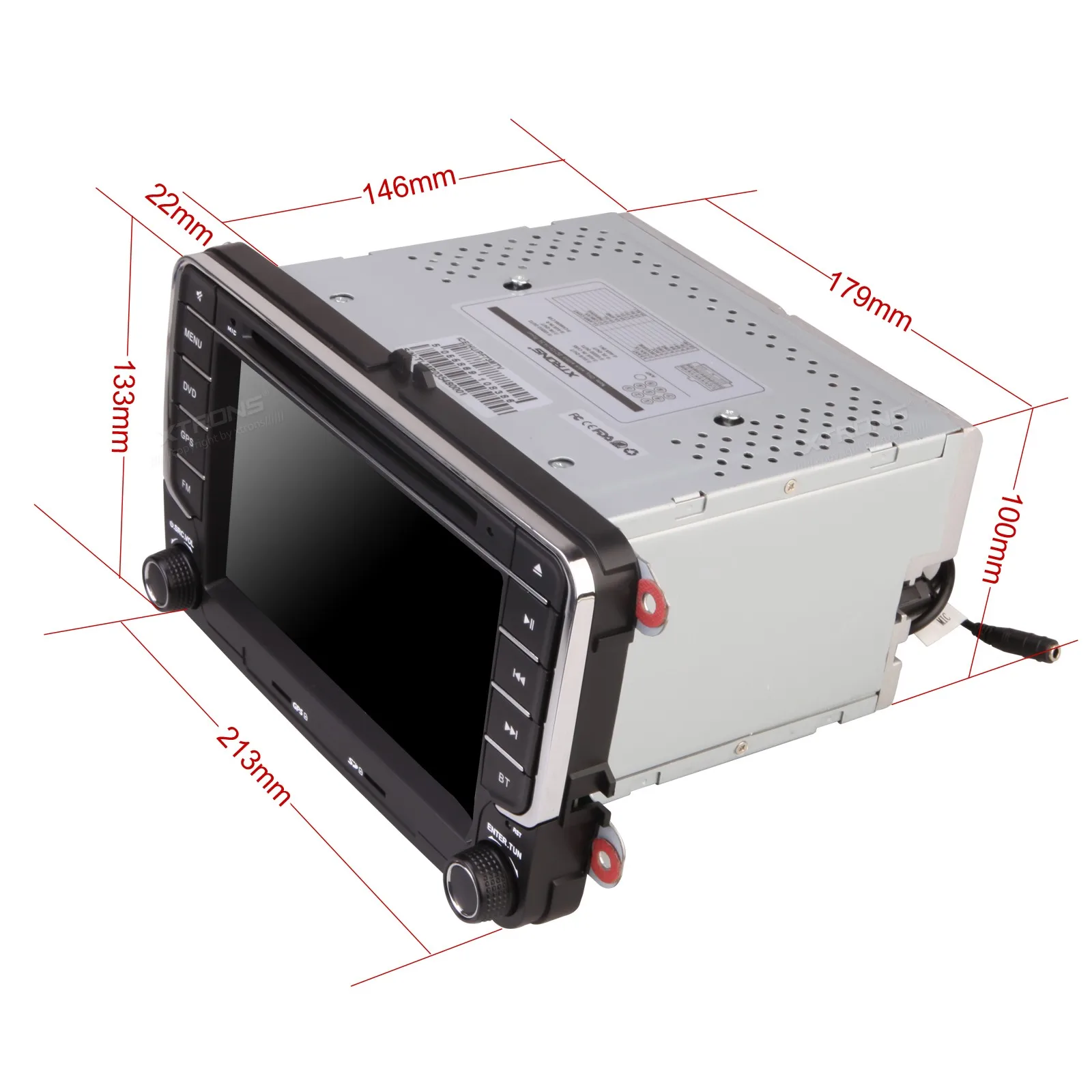 Perfect 7" Special Car DVD for Seat Altea 2004-2015 & Seat Altea XL 2007-2015 & Seat Leon (MK2) 2005-2013 & Seat Alhambra 2010-2016 3