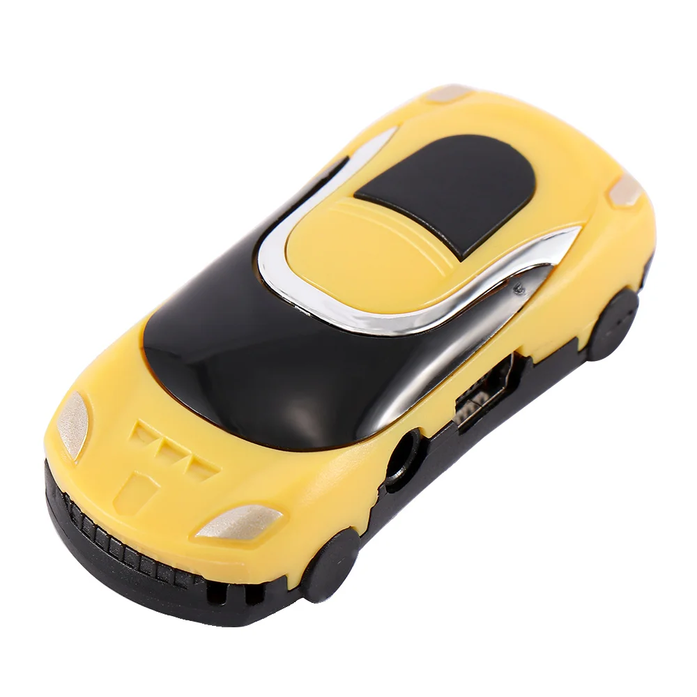 Мини Автомобильный Стиль USB цифровой MP3 музыкальный плеер Поддержка Micro SD TF Портативный Модный музыкальный медиа mp3-плеер - Цвет: yellow