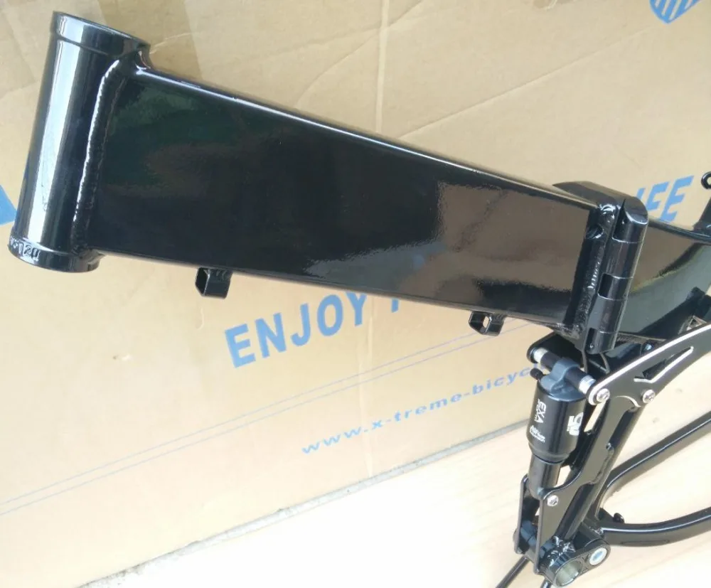 Top Kalosse 26 inch  Folding electric mountain bike frame ,aluminum alloy  E-bike frame, 26*17inch bicycle alloy  frame , 6