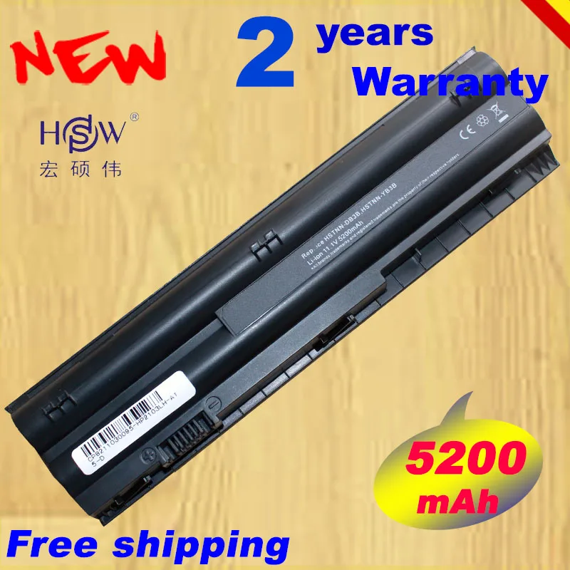 Аккумулятор для ноутбука HSW HP 646657 251 646755 001 646757 HSTNN YB3A DB3B YB3B LB3B Mini 2100 2103 2104 110
