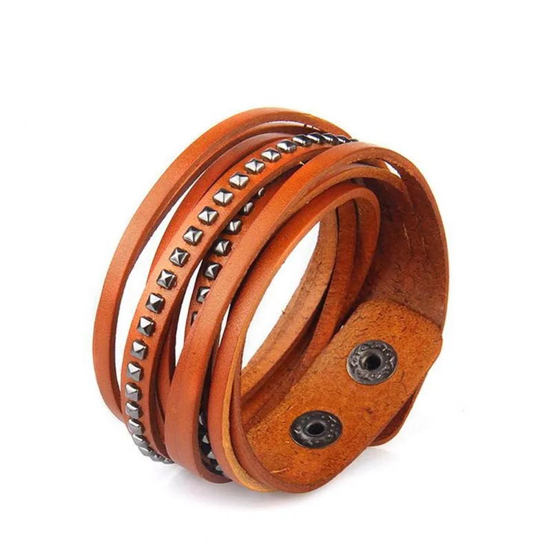 

ZG 2017 Genuine Leather for man in 6 colors with rivet