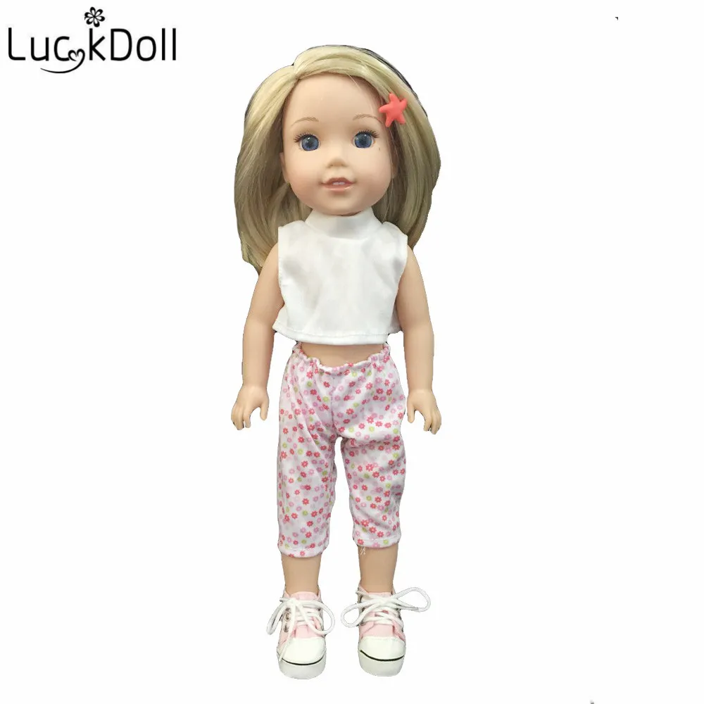 Luckydoll новая кукла одежда аксессуары юбка подходит для 14,5 дюймов Американская женская кукла игрушка детский лучший праздничный подарок