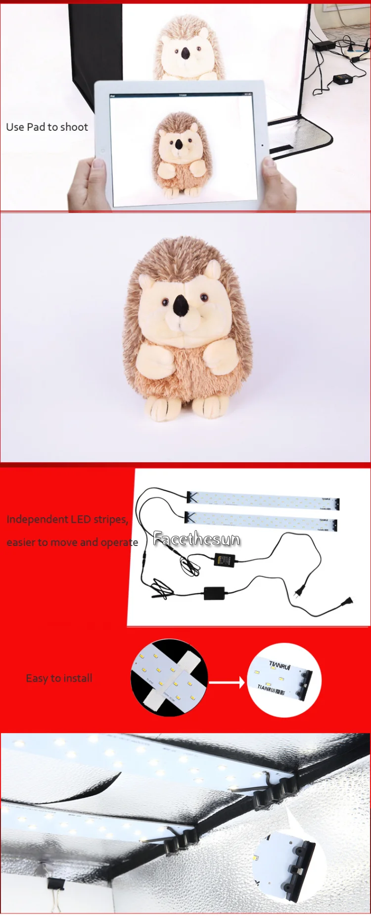 Small photography studio light box -39