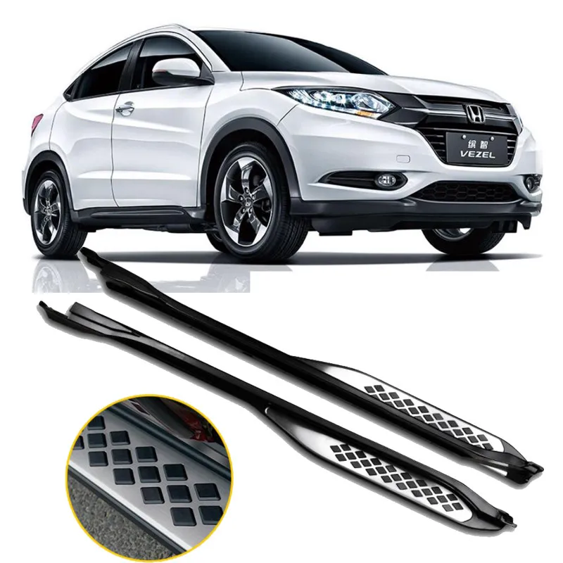 Для Honda VEZEL H RV HRV 2014 2015 2016 2017 2018 2019 ходовые доски авто боковые ступенчатые педали
