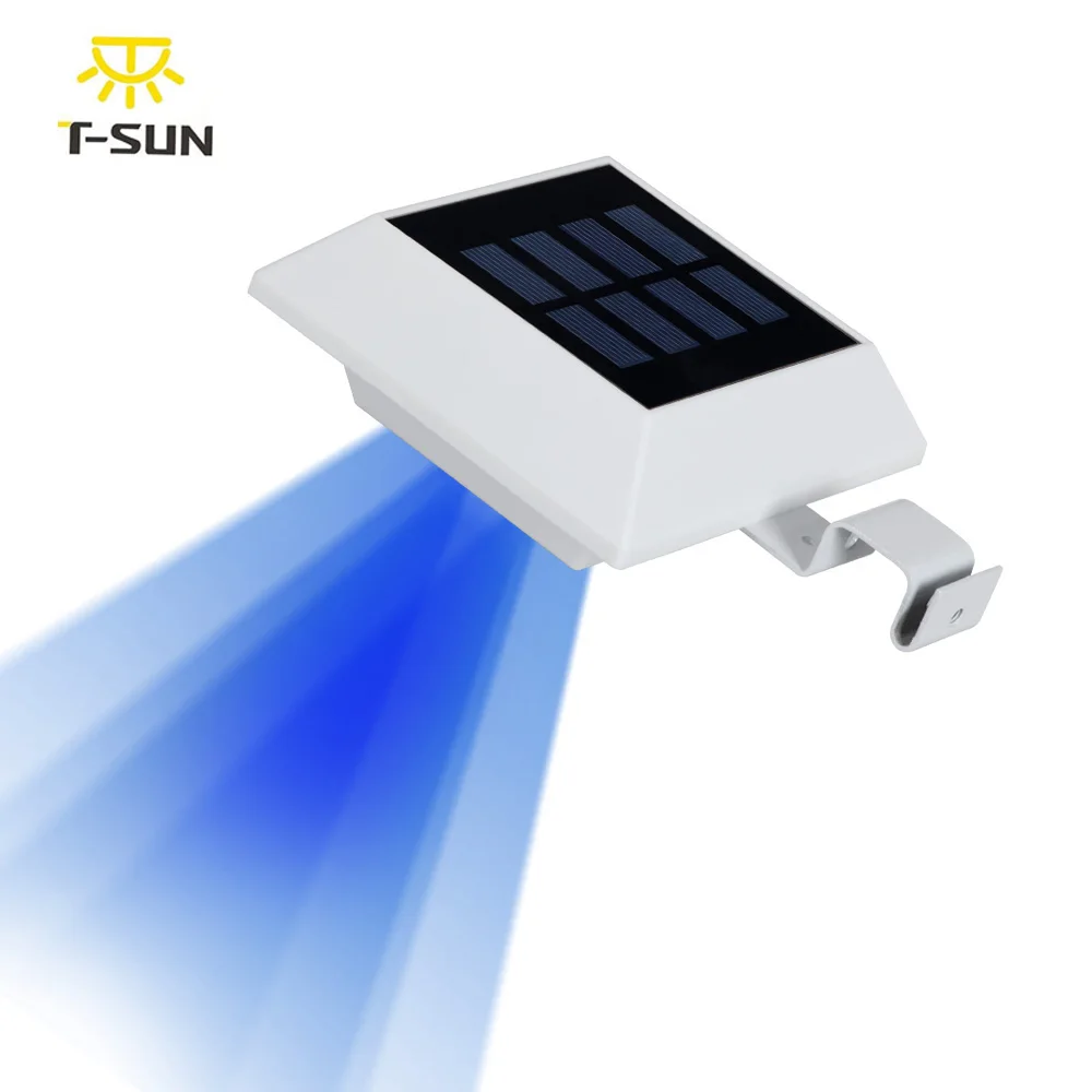 T Sunrise Outdoor Lighting 6 Led Solar Light Garden Gutter