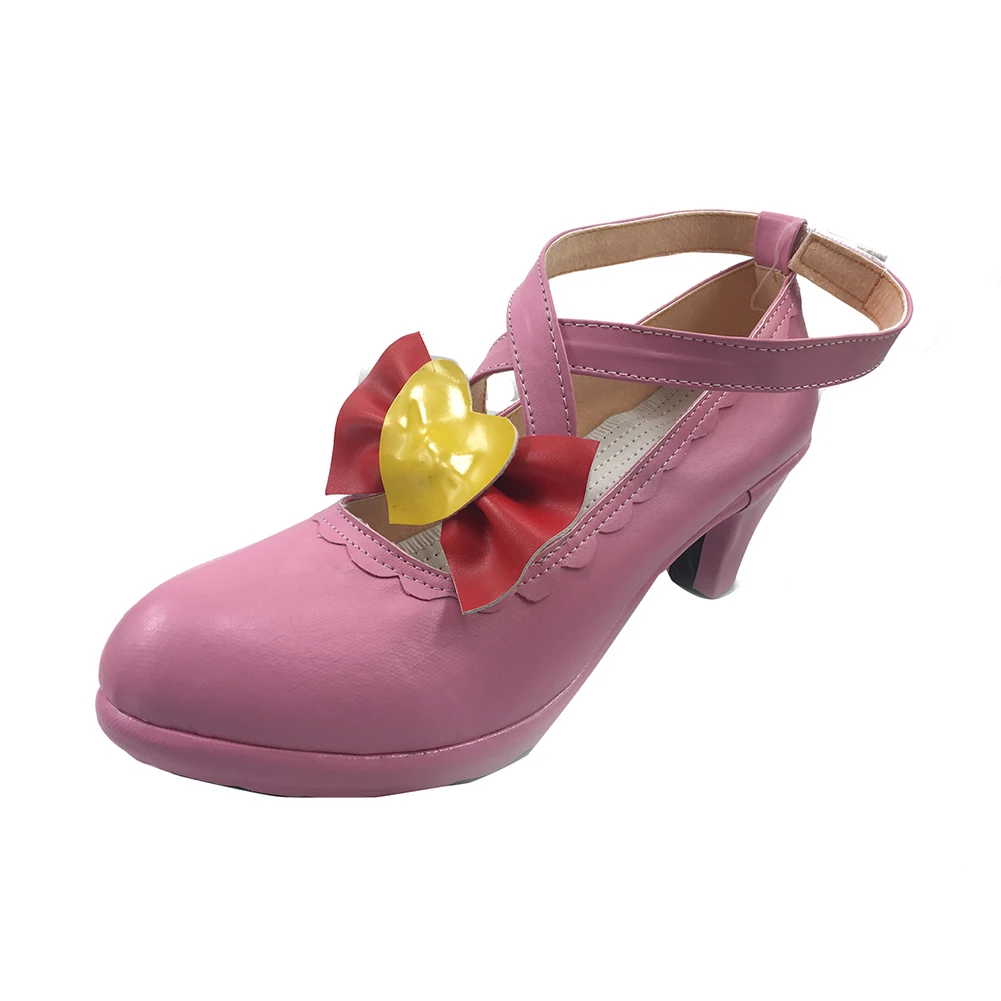 

brdwn Aikatsu women's Hoshimiya Ichigo cosplay High heel Custom Shoes